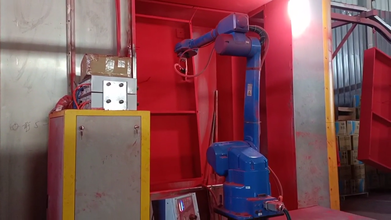 噴涂機(jī)器人多少錢一臺?(圖1) 噴涂機(jī)器人多少錢一臺?(圖1)